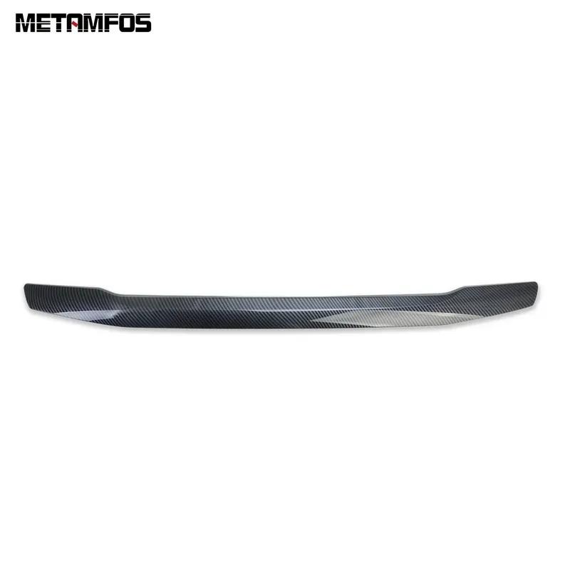 For Mitsubishi Pajero/Montero/Shogun Sport 2016-2024 2025 Carbon Fiber Rear Trunk Lid Tailgate Door Boot Cover Trim Accessories