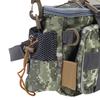 Outdoors Fishing Shoulder Bag Large Capacity Multi-Compartment Gear Storage Design Easy Carry Green