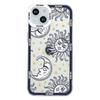 Cute Cartoon Sun Moon Face Phone Case for IPhone 15 Pro Max 11 12 7 8 14 Plus SE2020 X XR MAX XS 13 Mini Soft Clear Cover Fundas