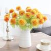 Artificial Dandelion Flower Plastic Decorative Fake Grass Ball Flower for Wedding Home Garden Decoration White