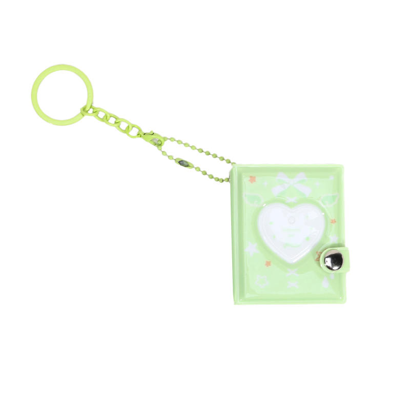 Ins Korean Version Bow Photo Album Student Id Card Storage Book Cute Star Chasing Small Card Display Mini Pendant Book