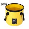 Double Handle Carry Bucket 12/20L Collapsible Water with Handles, Large Foldable Container, Container Portable Pail for Outdoor, Camping, Fishing, Car