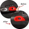 Red ABS Interior Door Switch Button Frame Cover Trim For Corvette C6 2005-2013