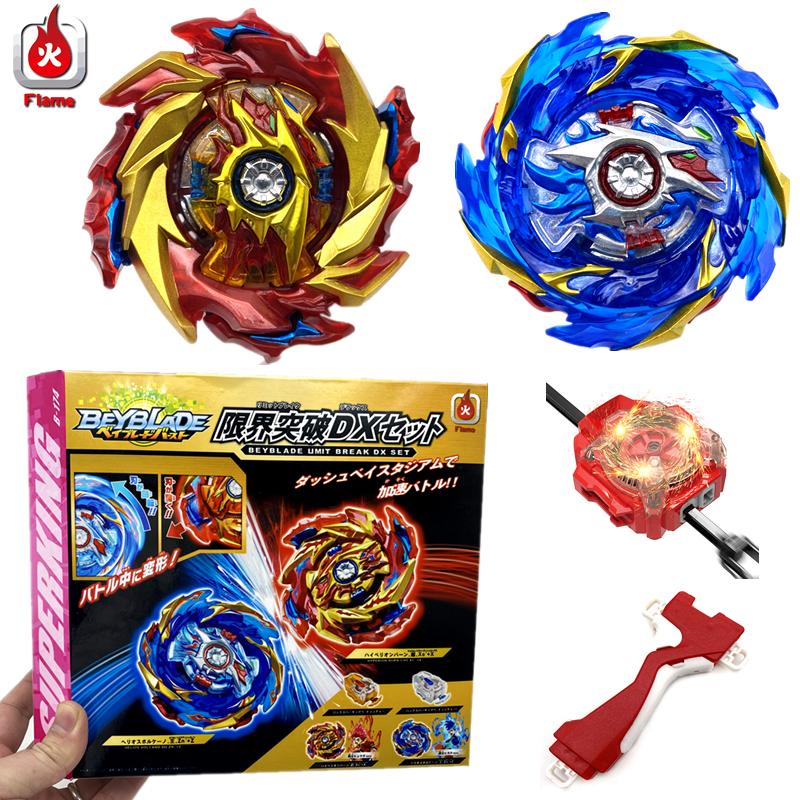 Burst Superking Beyblade B174 Limit Break Dx W Ruler Wired Sparking Launcher