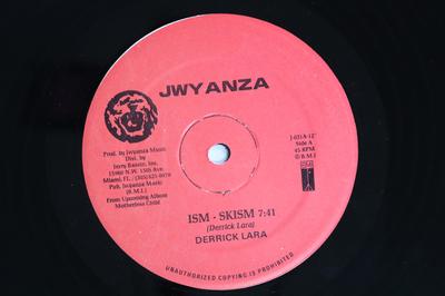 12inch Record DERRICK LARA  Ismskism  Part Time Love J031 JWYANZA US Reggae Ska  Dub Used