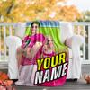 Customiz Name Personality Zombies Blanket Soft&Warm Office Bed Travel Lunch Break Blanket,Gift All Seasons