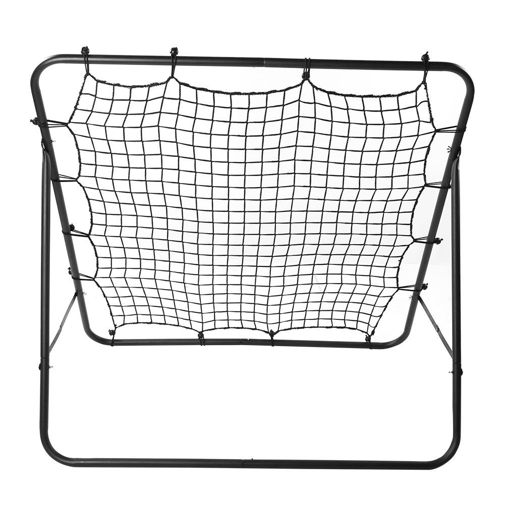 Steel Collapsible Football Rebound Target Net Adjustable Soccer Bounce Goal Mesh Shooting Assist Training Equipment