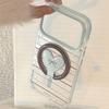 American Star Is Suitable for Apple 17promax Mobile Phone Case IPhone16 Love Magnetic Bracket 14 Transparent 13 Soft Shell