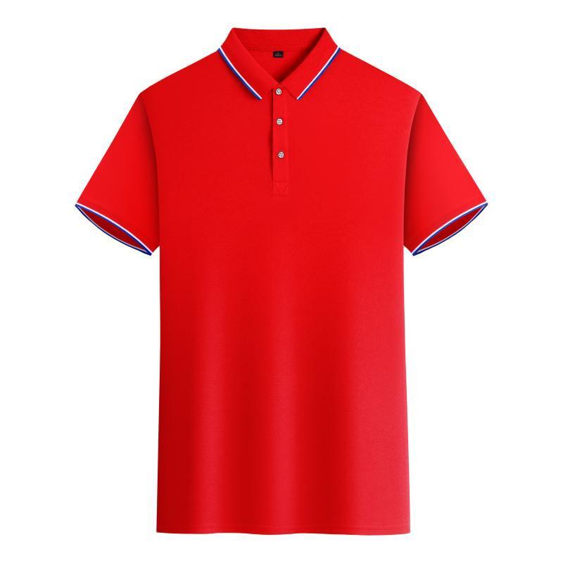 Unisex Summer Short-Sleeved Polo Shirts: Ideal for Work Uniforms, Group Events, DIY Customization & Everyday Wear.