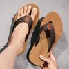 Fashion High Quality Brand Fashion Men Flip Flops Summer Beach Flip Flops Men Casual Breathable Thicken Beach Men Slippers Outdoor