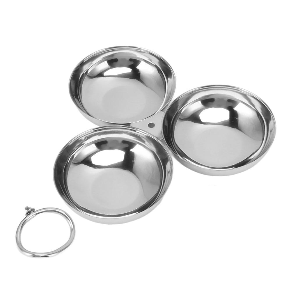 Thickened Dessert Bowl 304 Steel Fruit Bowl Easy To Clean Pudding Bowl  Party