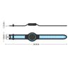 Waterproof Case for Apple AirTag Silicone Strap Air Tag Anti-lost Protective Cover for Kids Children Tracker Locator Wristband
