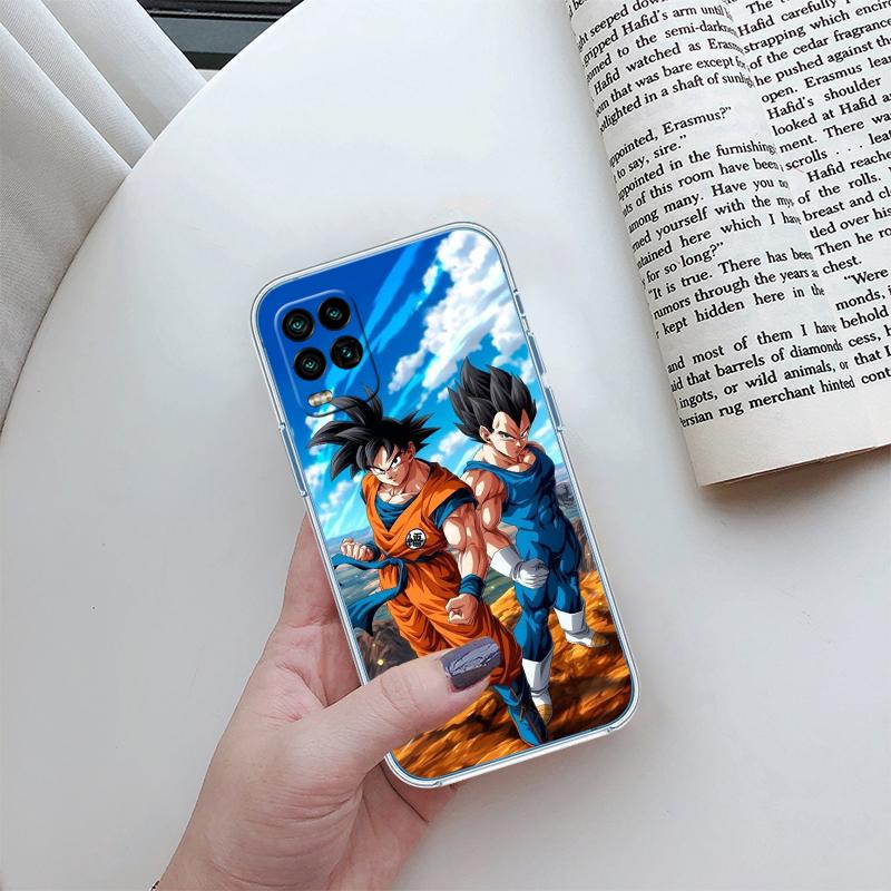 Dragon Ball Goku Transparent Phone Case for Motorola Moto G7 G8 G9 G84 G85 G73 G24 G15 Z2 Play Power Plus