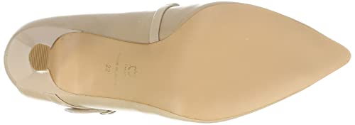 HIMIKO/Himiko/Riemchen-Pumps mit spitzer Zehenpartie/631111 Beige 230