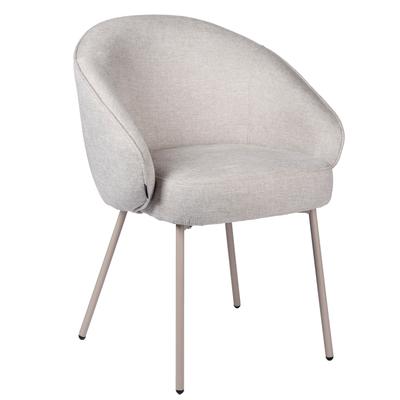 Upholstered Chair Otilo Fabric Beige