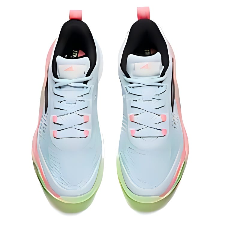 Anta Cushioning Abrasion Resistant Anti Rollover Low top Nitrogen Technology, Midfoot TPU Basketball Shoes Men's 112531604Q-2
