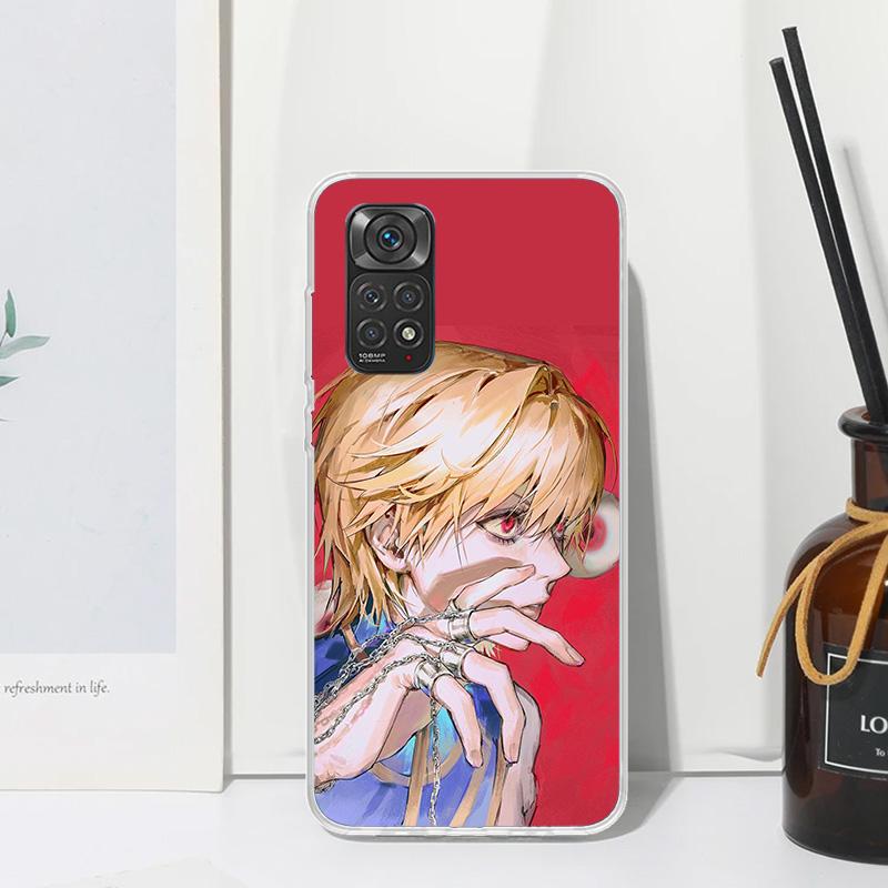 

Huner X-Hunters Kurapika Phone Case For Xiaomi Redmi Note 15 13 14S 14 Pro Plus 12S 11S 10S 12 11E 10 11T Art Fundas Back Cover Redmi Note 11T 5G