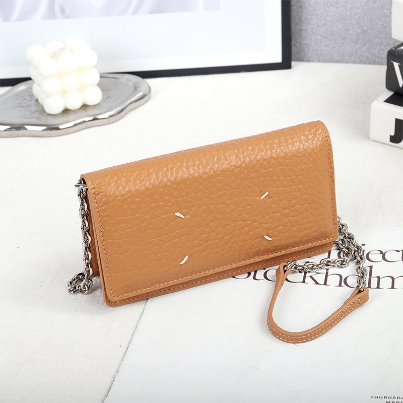 100% натуральная кожа сумка через плечо маленькие женские сумки на плечо мягкий первый слой коровьей кожи кошелек цепи высокое качество мини сумочка коричневый