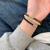 2023 New Chinese Style Stone Beaded Elastic Bracelet for Women - Light Luxury Hand Jewelry