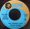 7-inch Plaat CONNIE FRANCIS The Wedding Cake K14034 MGM Records 1969 VS Pop Gebruikt