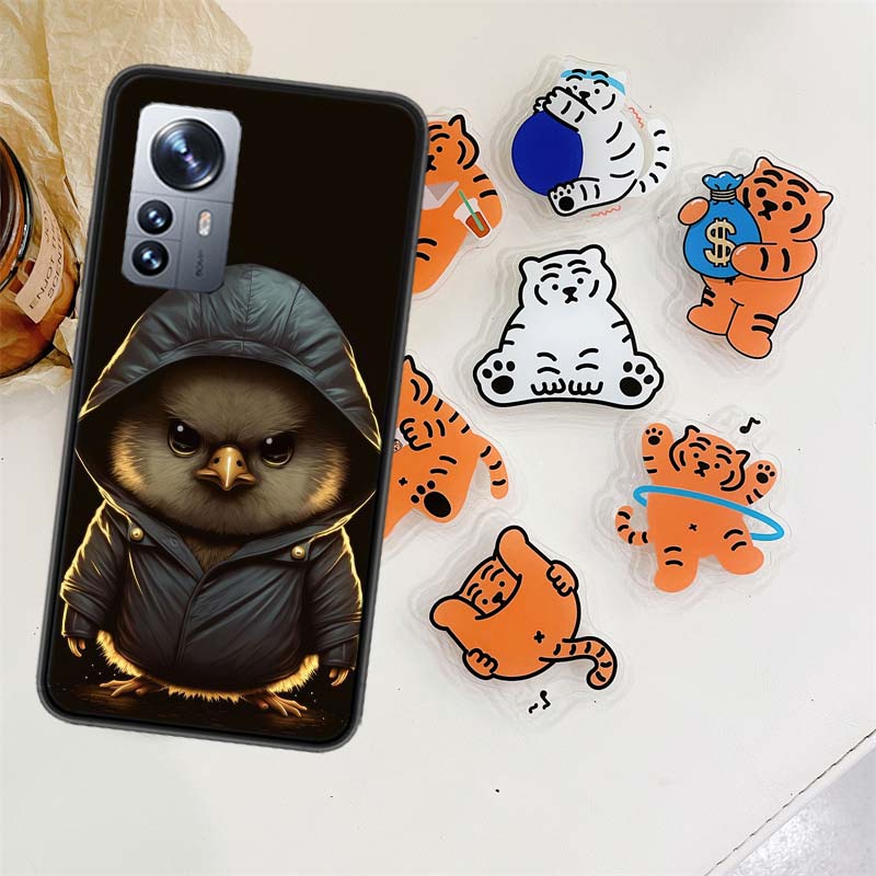 Monkey Frog Pig Cow Bird Cat Animal Phone Case For Xiaomi Poco X7 X6 M8 M7 M6 M4 M3 X4 Pro F7 Ultra M5S Mi 14 14T 15 15T 12T 10T