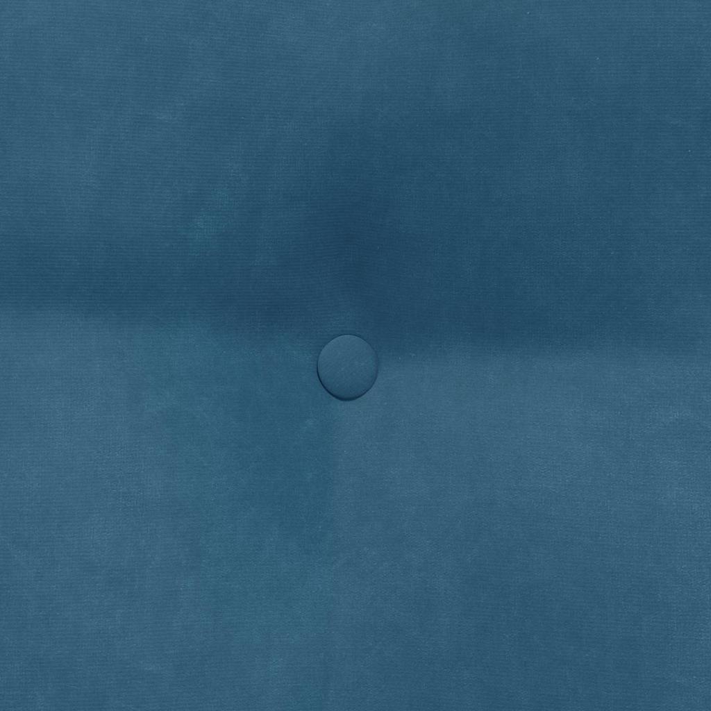 Back Cushion Blue 45 x 24 x 50 cm Velvet