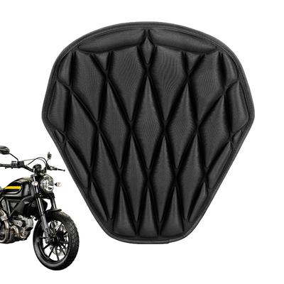 Motorcycle Seat Cushion Pad Soft Motorbike Pad Shock Absorption 3D Soft Cover Comfort For Adults Women Men Long Rides Driving