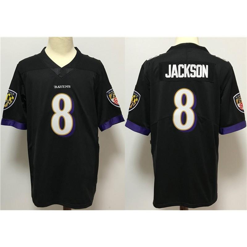 Baltimore Ravens NFL Football Jersey Mens Team Sports Fan Apparel Purple Black White Size S-XXXL