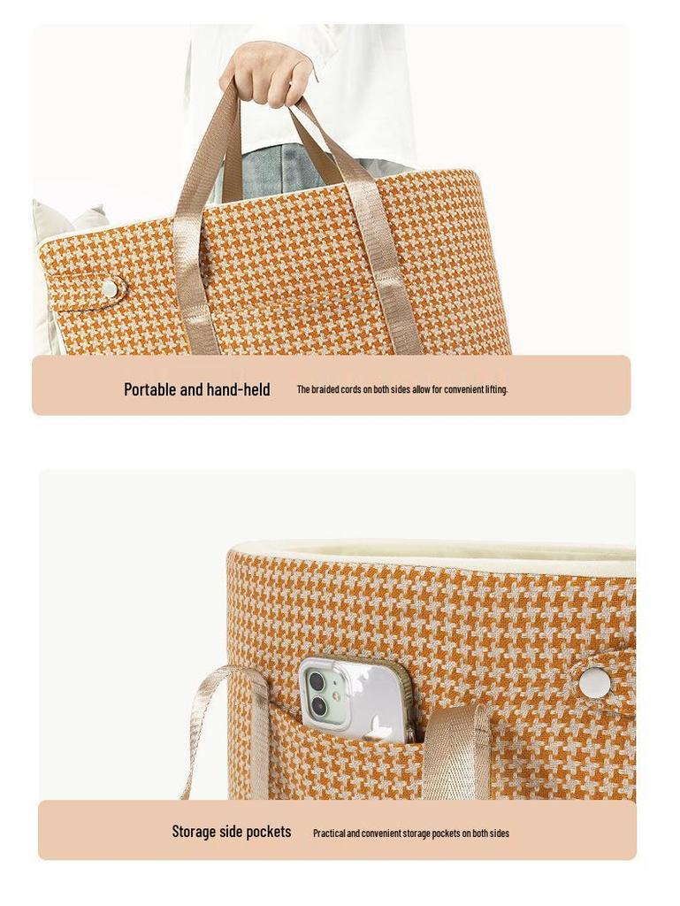 BLOBLO Pet Travel Console Nest for Dogs and Cats - Safe Universal Car Seat