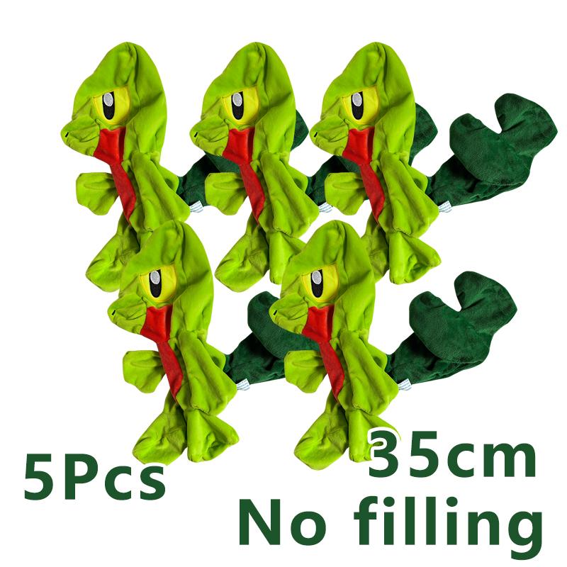 354565Cm Treecko  Plush Toys Huge Pokémon Plushie Semi-Finished Leather Holster Pillow Gift For Children Xmas
