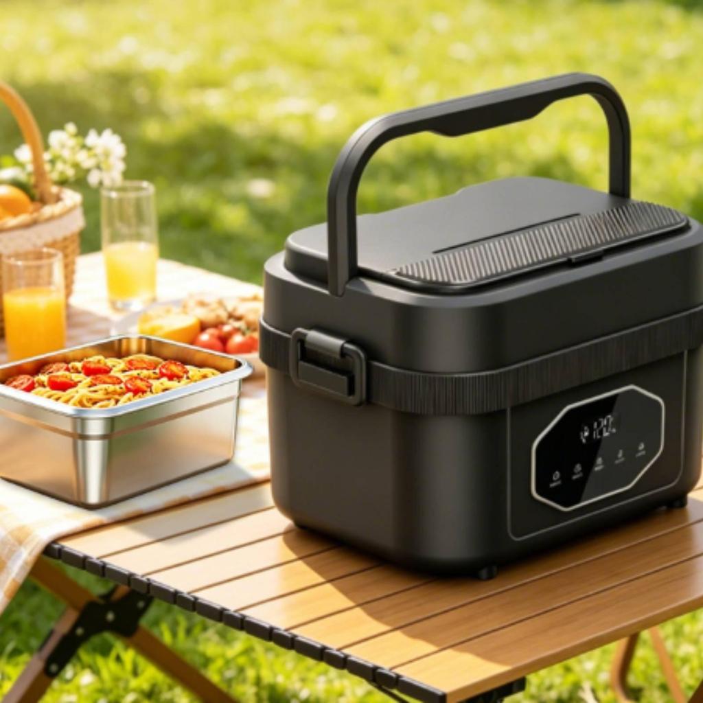 Electric Heating Lunch Box Cleanable Portable Meal Heater for Students