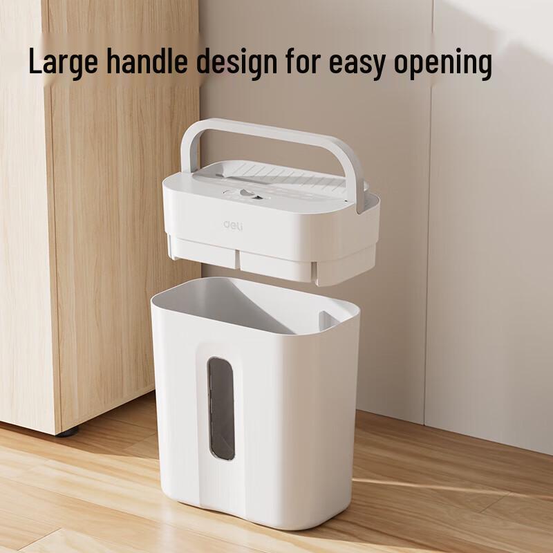 Deli G10 Mini Cross-Cut Shredder CN Plug (adapter Included)