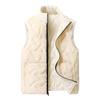 Men's Warm Windproof Lambswool Stand Collar Vest: Thick, Cold Resistant, High Quality