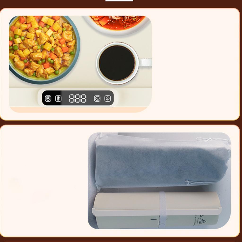 Flexible Rollable Silicone Warm Vegetable Board Smart Home Multifunctional Foldable Warm Vegetable Treasure Heating Insulation