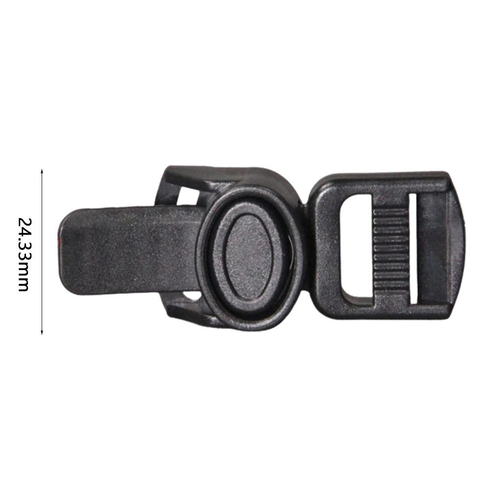 

9 Styles Chin Strap Speed Sewing Clip Plastic&Metal Bicycle Helmet Buckles 7