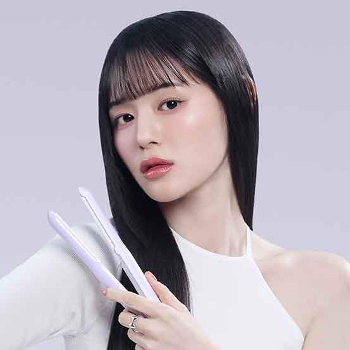 Oh My Glam (OMG) Hair Iron GP105 Purple Medium Size Hair Iron