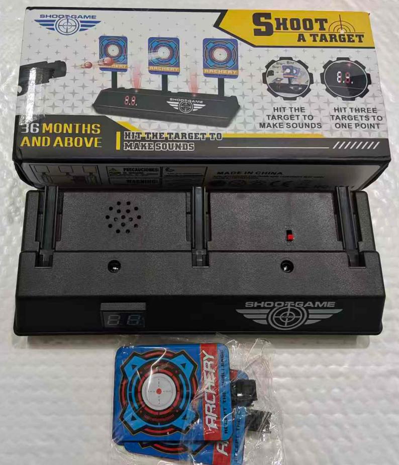 Electric or Non Electric Scoring Targets, Electric Dart Targets, Mobile Automatic Rebound Soft Bullet Guns, Outdoor Practice