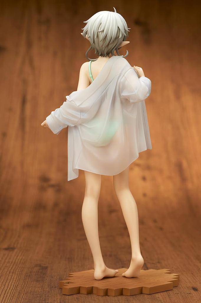 QuesQ (quesQ) Mushoku Tensei II: Jobless Reincarnation II - Sylphiette Greyrat Changing Clothes Mode 17 Scale PVC Painted Complete Figure