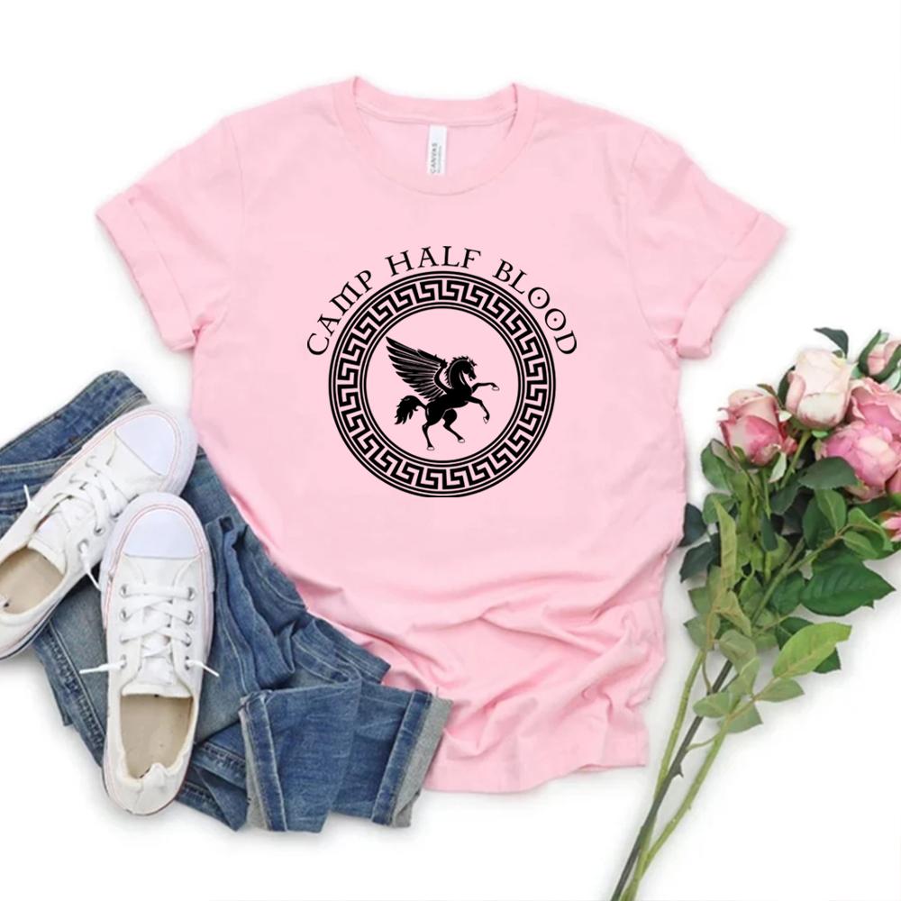 Camp Half Blood T-shirts, Fall Training Camp T-shirt, Halloween T-shirt, Magical Gift, Percy Jackson T-shirt, Unisex T-shirts, Harajuku T-shirts.
