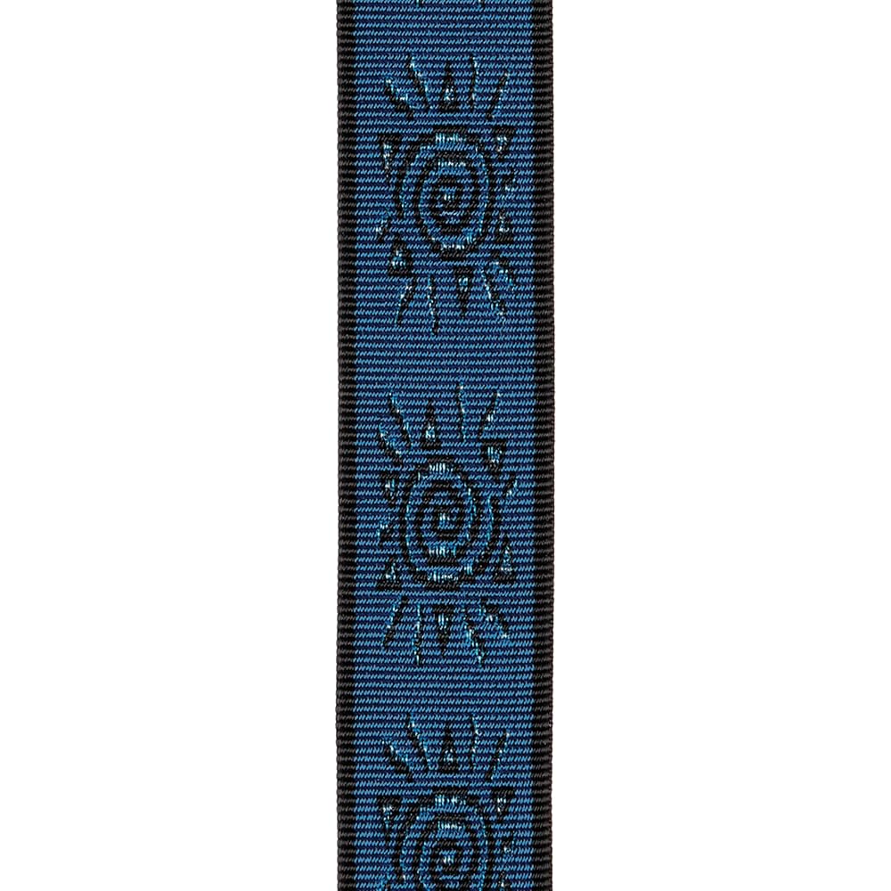 D'Addario Vintage Strap Collection Blue Suns 50PW04 Guitar Strap [Domestic Genuine Product]