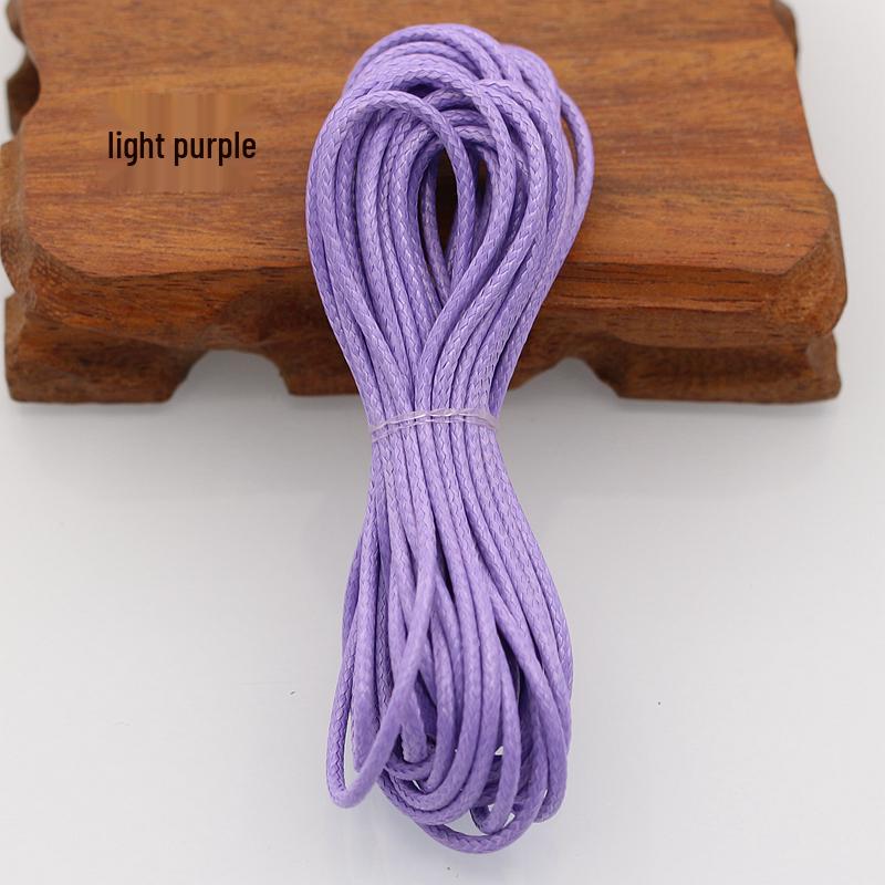 Korean Wax Cord for DIY Jewelry: 2.0MM Snake Pattern Leather Rope for Bracelet & Necklace Weaving