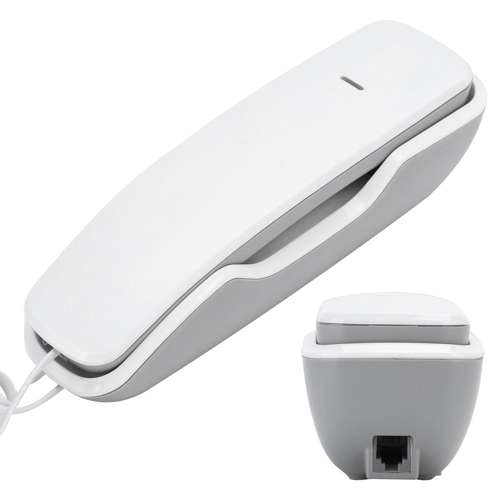 Upgrade A061 White Table Wall Mounting Extension Telephone No Disturbing for Home Business