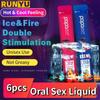 Oral Sex Water Liquid Edible Lubricant Strawberry Peach Flavor Ice Fire Lubricants Sex Toys for Women Men Couples