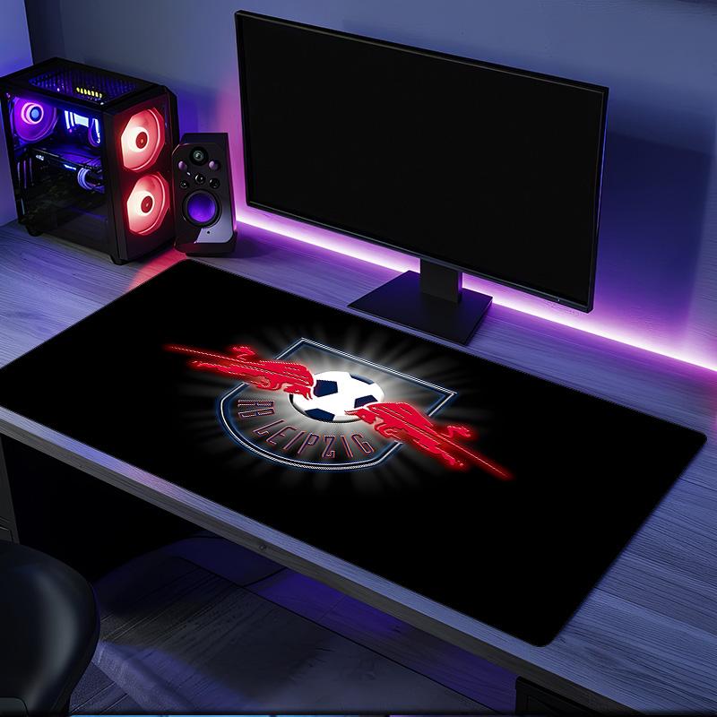 Leipzig Soccer Crest Mouse Pad, Rubber Base, Mouse Pad for Gamers and Office Use, Gaming Desk , Easy To Clean Mat Christmas fan gifts