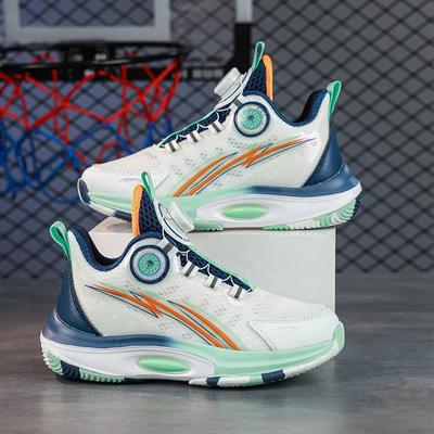 Mode Barn Basketbollskor Barn Atletisk Student Utomhusträning Pojkar Plan Andningsbara Sneakers Herr Original Sport Basketbollsskor