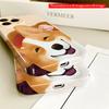2DFlat Corgi and Girl Hugging Phone Case All Inclusive Film Hard iPhone Case, Compatible with iPhone 18 Pro Max 17 16 15 14 13 12 11
