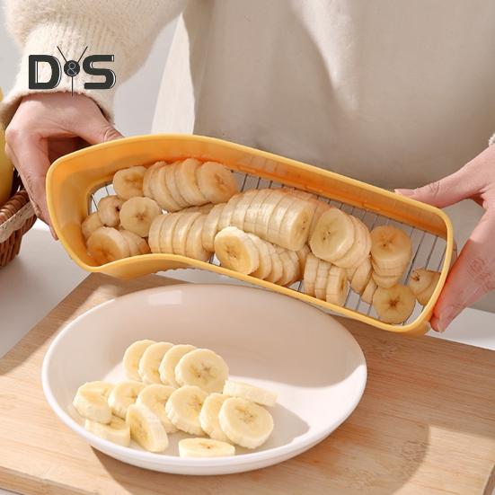 Luncheon Meat Kráječ na vejce Kráječ na ovocný salát Nerezová čepel Účinný kráječ párků v rohlíku pro šunky Avokáda Banány Cibule Multifunkční kuchyňský