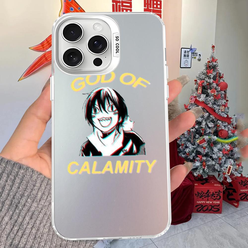 Japanese Yato Noragami Anime Art Phone Case For iPhone 16 15 14 13 12 11 Pro Max X XR XSMAX 8 7 Plus Matte Shockproof Back Cover