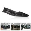 Motorcycle Heat Shield Cover Guard Middle Link Pipe Exhaust System Carbon Fiber Anti-Scalding Shell