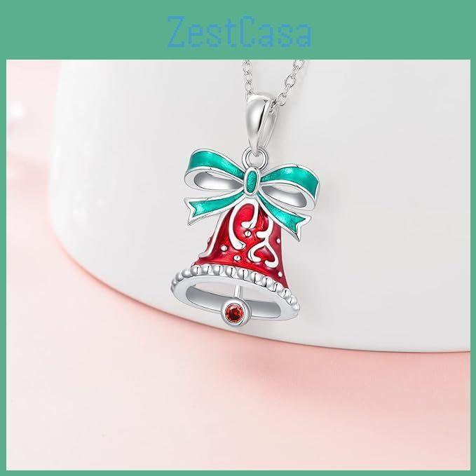 Snowman Geometric Bell Heart Snowflake Necklace Zinc Alloy Chain Women Jewelry